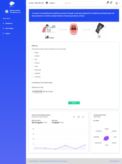 CortiCare – screenshot 2