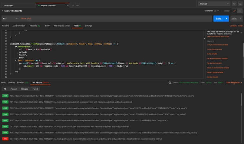 Exploratory Testing of APIs – screenshot 1