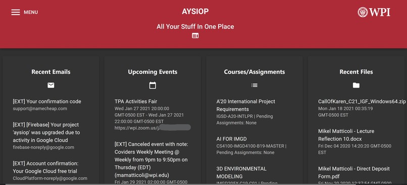 All Your Stuff In One Place – screenshot 3