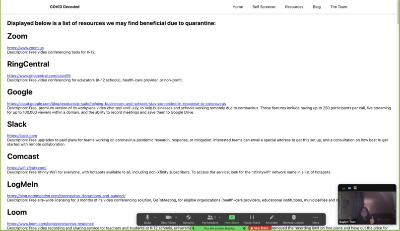 COVID Decoded – screenshot 1