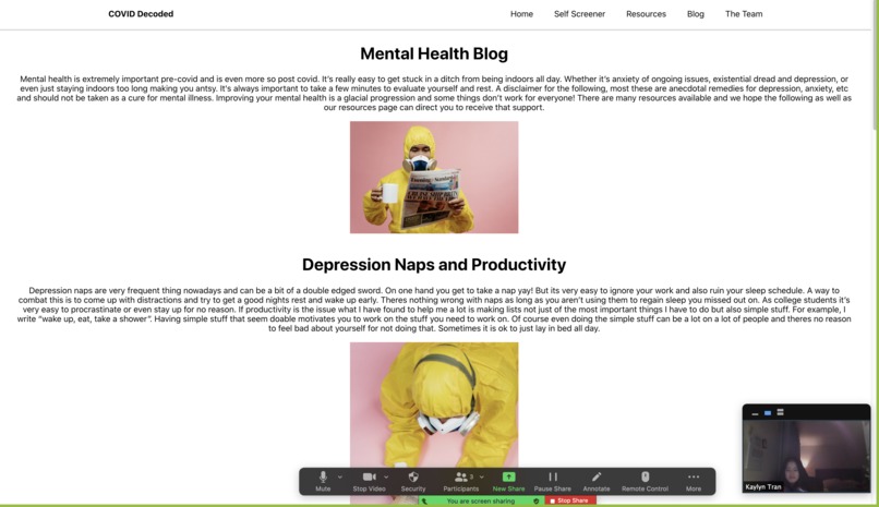 COVID Decoded – screenshot 3
