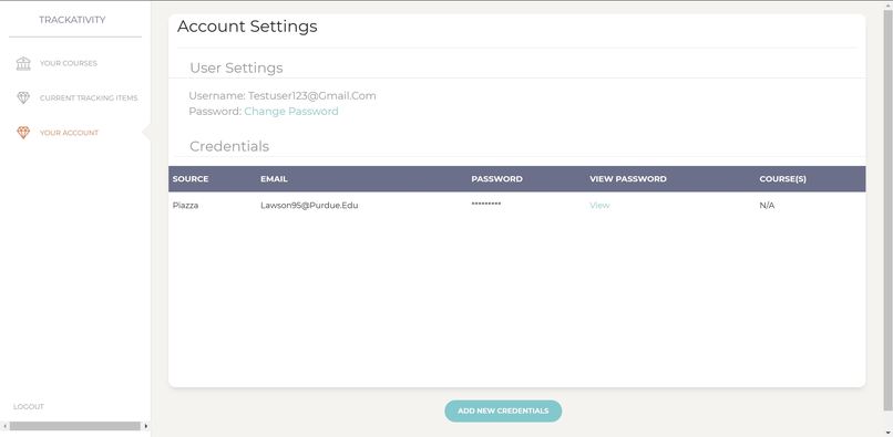 Trackativity-Piazza – screenshot 3