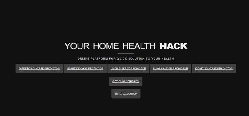 Health Hack – screenshot 3