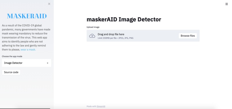 MaskerAId – screenshot 1