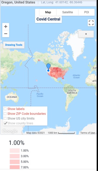COVID Central – screenshot 4