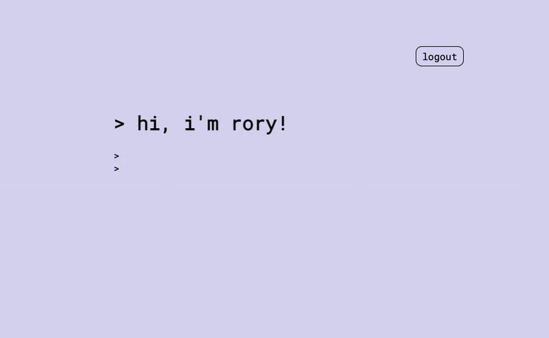 Rory – screenshot 1