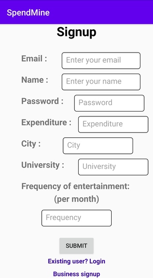 Spend Mine – screenshot 2