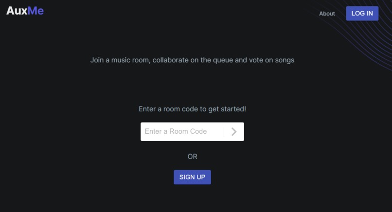 AuxMe – screenshot 1