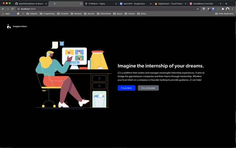 i2 - Imagine Intern – screenshot 1