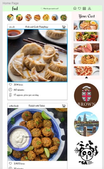 Fud (Food U Design) – screenshot 1