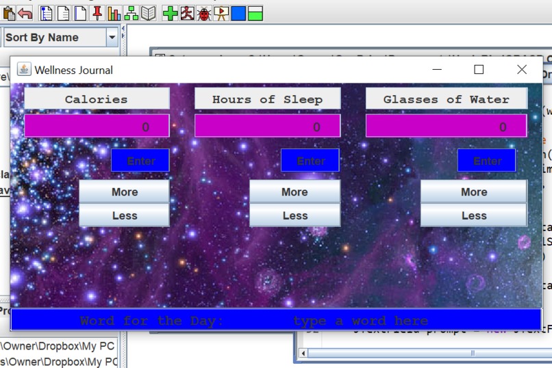 Wellness Journal – screenshot 1