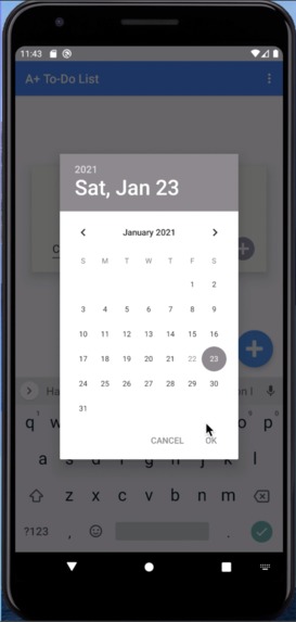 A+ Todo List – screenshot 1