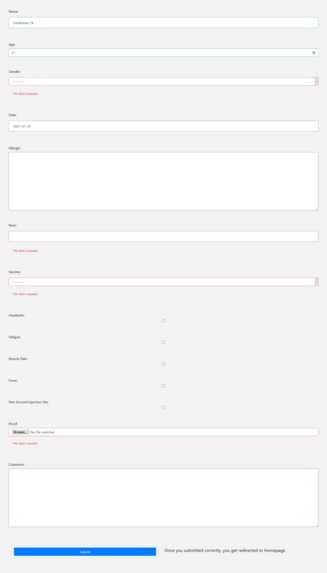 RateYourVaccine – screenshot 3