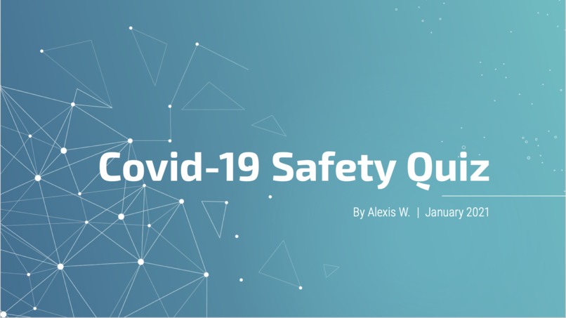 Covid Safety Quiz – screenshot 1