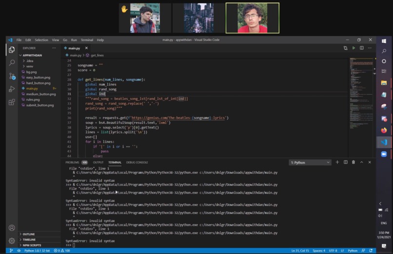 CUNY Hackathon Trio Project – screenshot 2