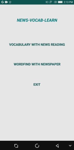News Vocab Learn  – screenshot 3