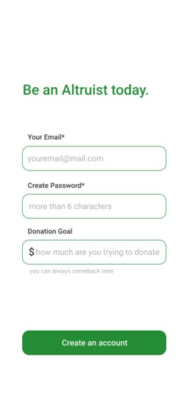 Altruist the app – screenshot 6