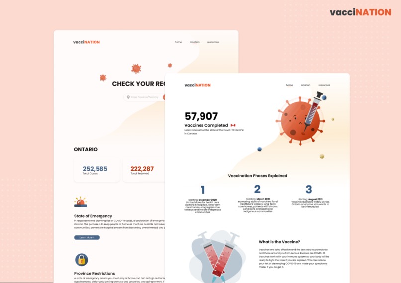 vacciNATION – screenshot 1