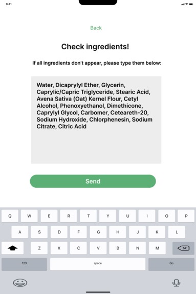QuikScan: Skincare Ingredients Scanner – screenshot 3