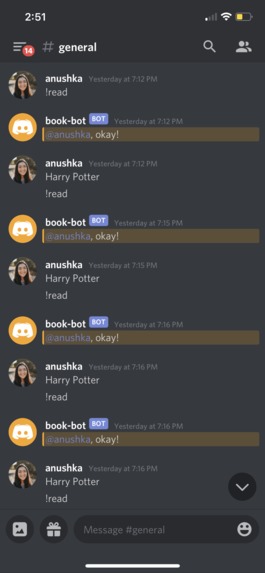 Book-Bot – screenshot 1