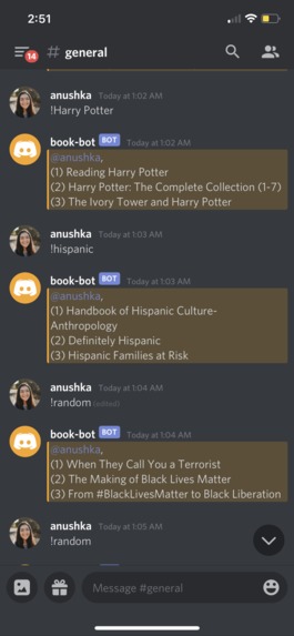 Book-Bot – screenshot 2