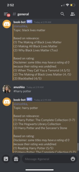 Book-Bot – screenshot 3