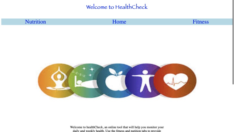 HealthApp – screenshot 2