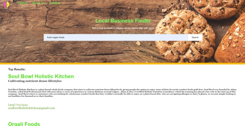 Local Business Finder – screenshot 1