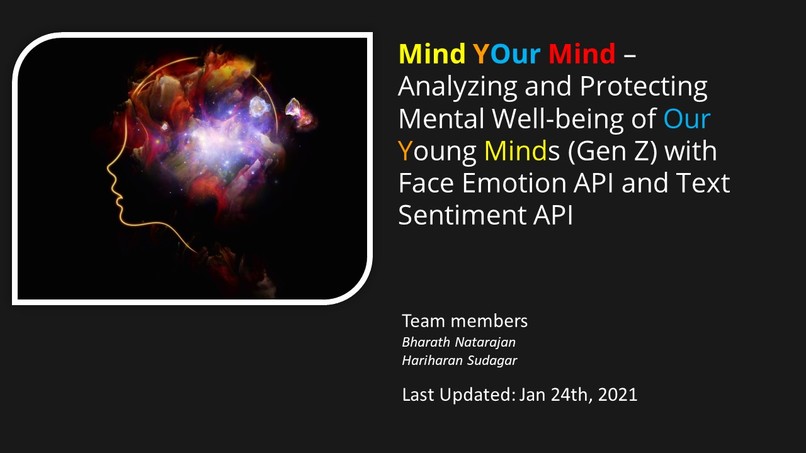 Mind YOur Mind - Mental Well-being of Kids during Covid-19 – screenshot 1