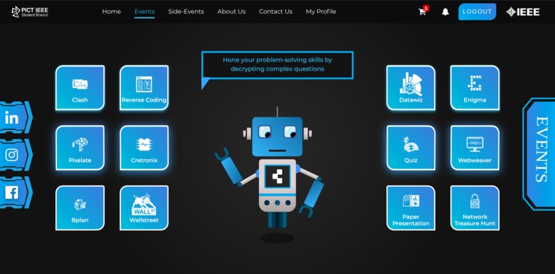 Tech fest – screenshot 1