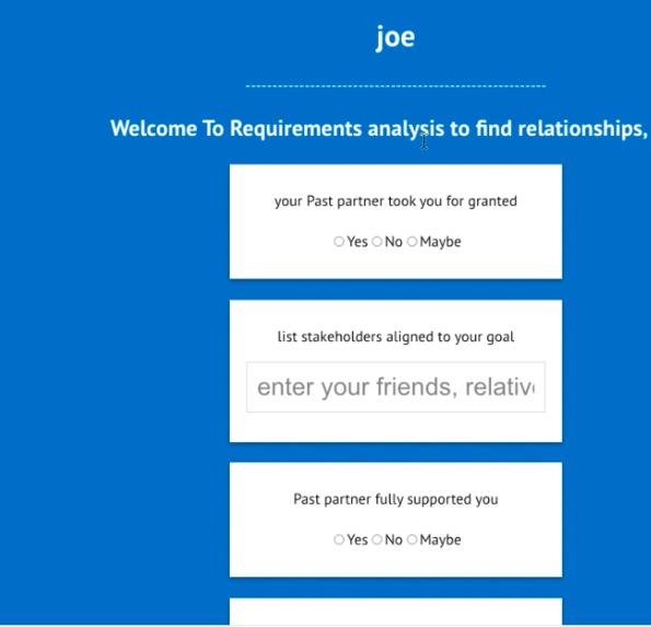 Relationshipin – screenshot 1