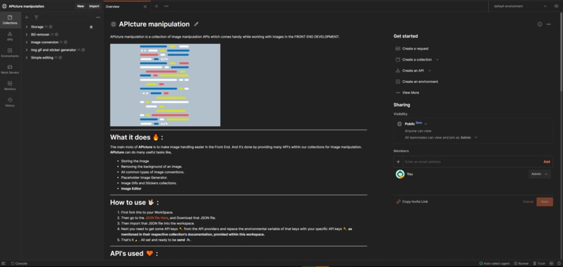 APIcture manipulation – screenshot 2