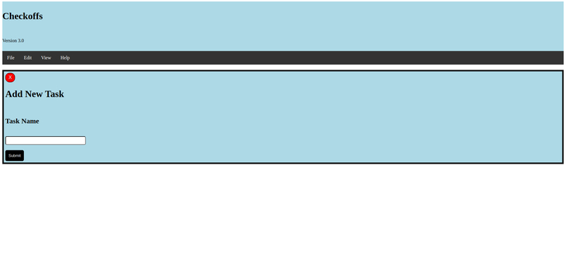 Checkoffs (Web Edition) – screenshot 2