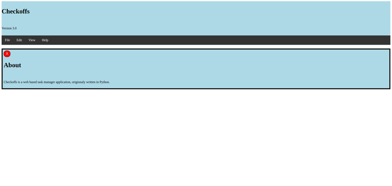 Checkoffs (Web Edition) – screenshot 3