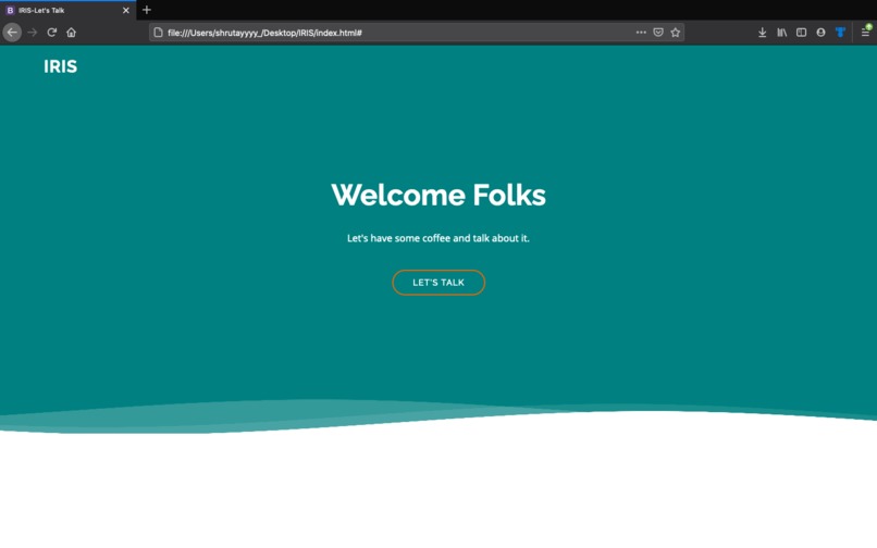 IRIS – screenshot 2