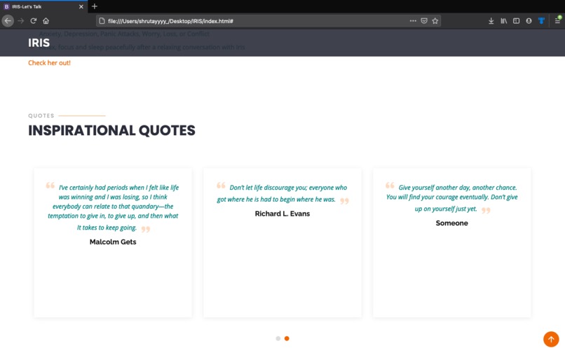 IRIS – screenshot 3