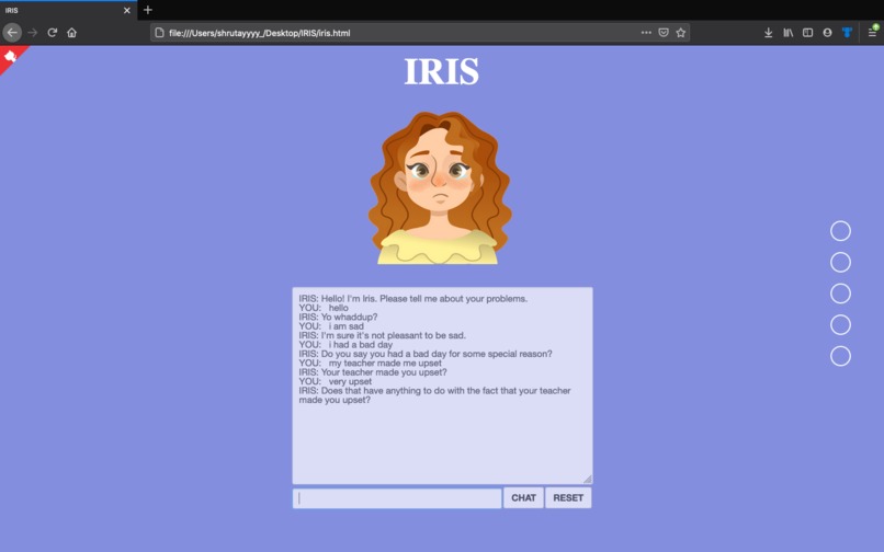 IRIS – screenshot 5