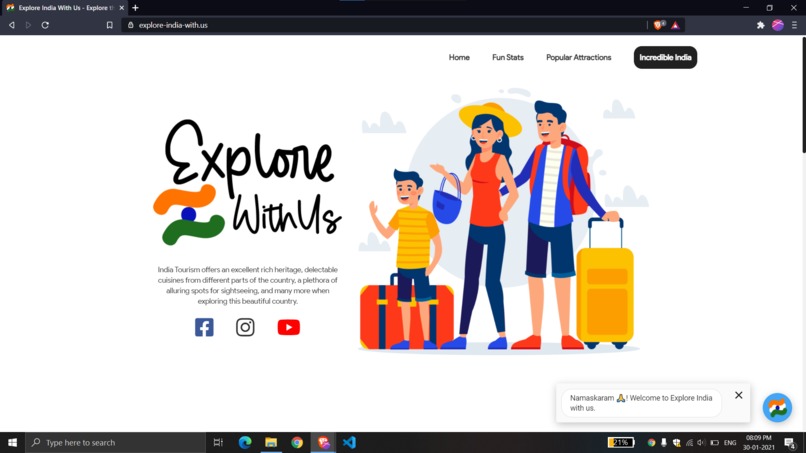 Explore India With Us – screenshot 1