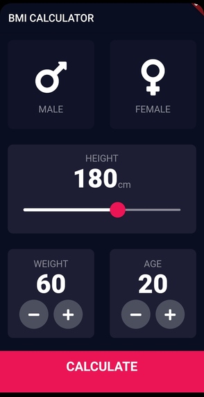 BMI-Calculator – screenshot 1