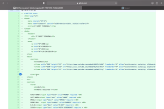 MY FIRST WEB PAGE -HTML