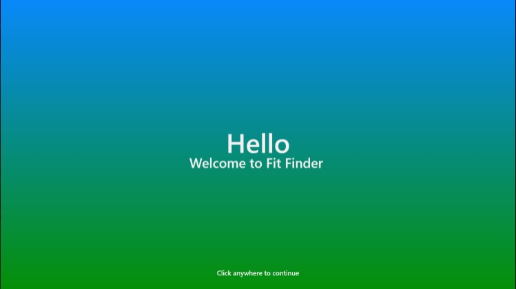 Fit Finder – screenshot 1