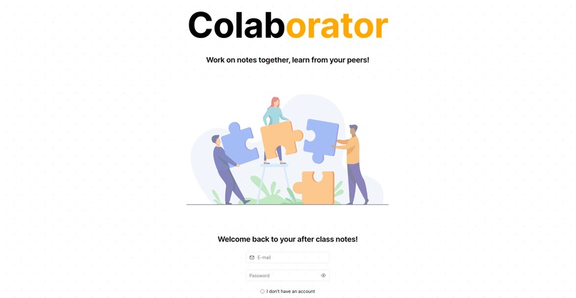Colab – screenshot 1