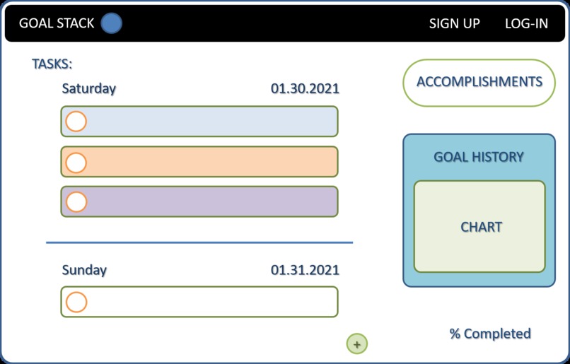 Hoya Hacks S2021 : : [ Team #34: Goal Stack ] – screenshot 2