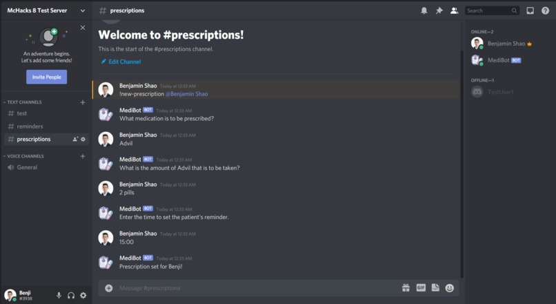 MediBot – screenshot 1