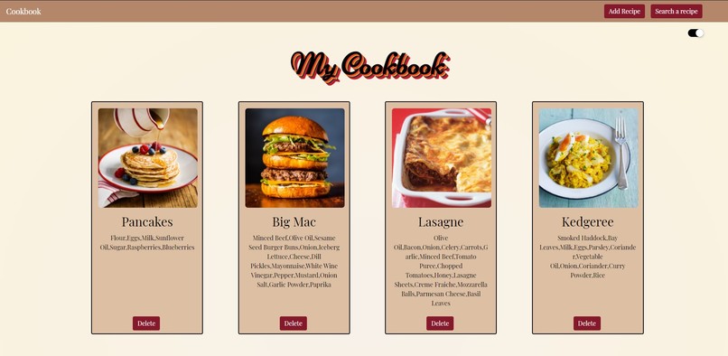 Cookbook.io – screenshot 6