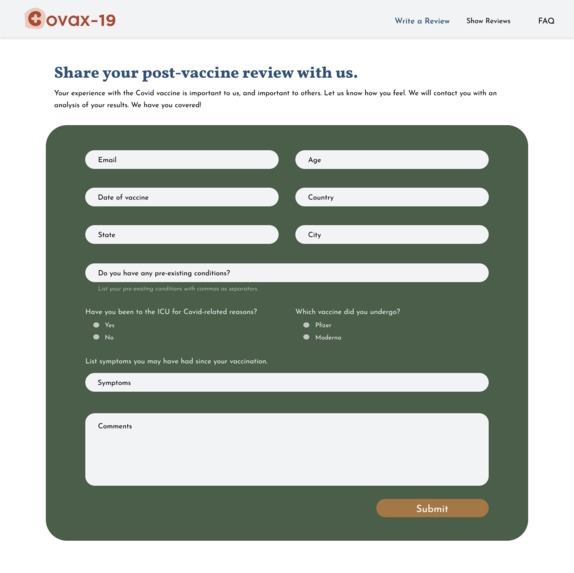 Covax-19 – screenshot 3