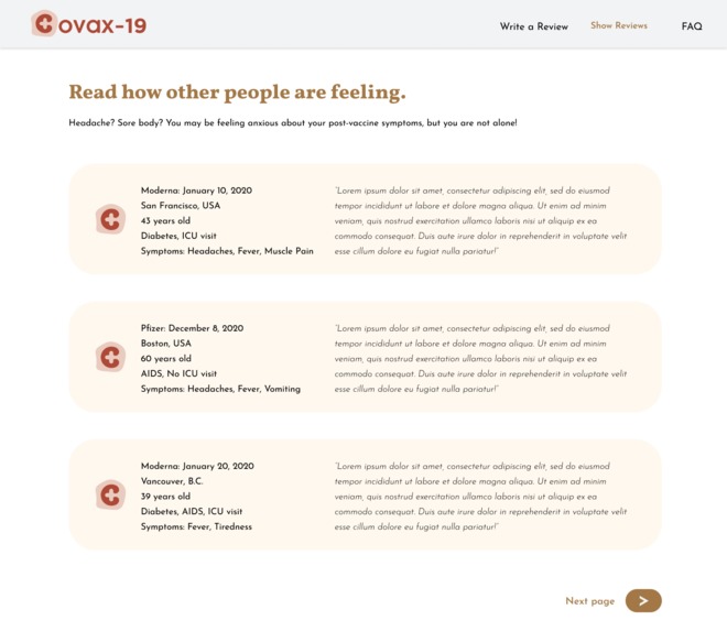 Covax-19 – screenshot 4