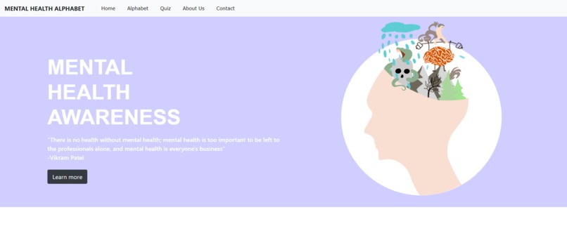 Mental Health Alphabet – screenshot 1