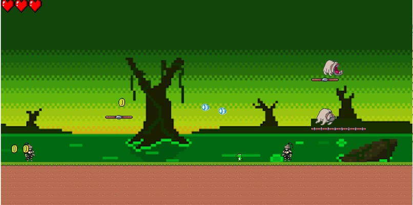 GCDC: Gator Comes to Defend College – screenshot 2