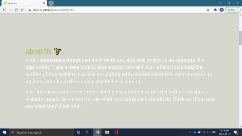 Actimind  – screenshot 2